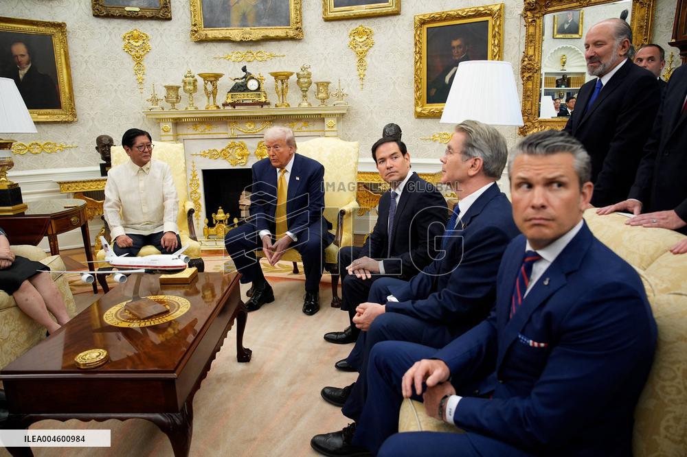 Donald Trump Meets Ferdinand Marcos Jr - Washington