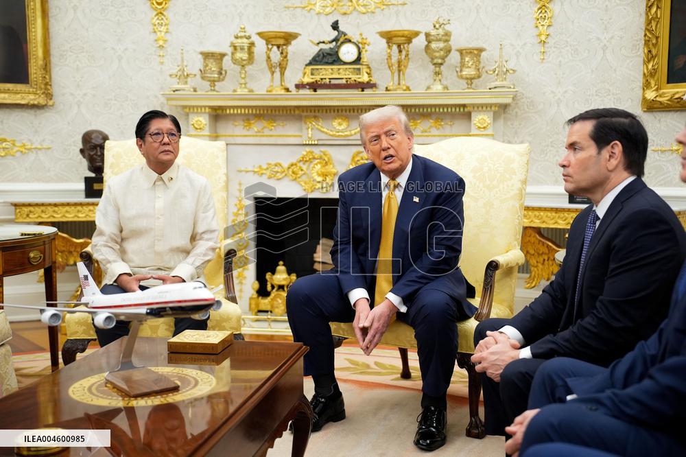 Donald Trump Meets Ferdinand Marcos Jr - Washington