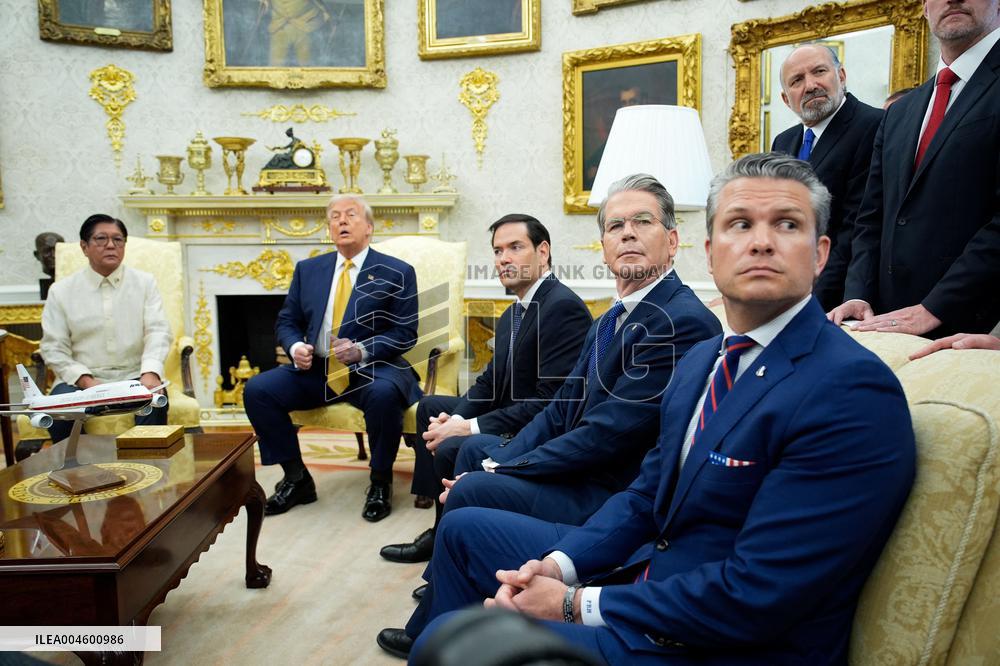 Donald Trump Meets Ferdinand Marcos Jr - Washington