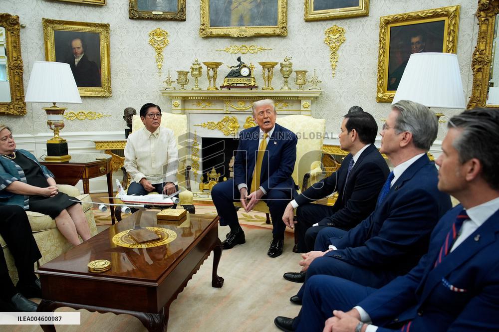 Donald Trump Meets Ferdinand Marcos Jr - Washington