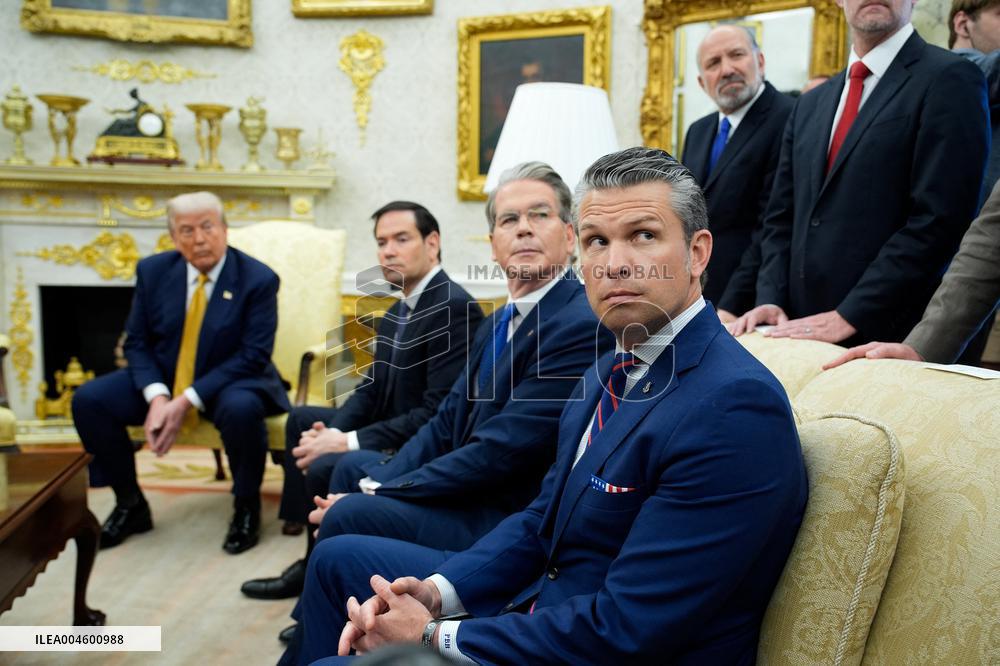 Donald Trump Meets Ferdinand Marcos Jr - Washington