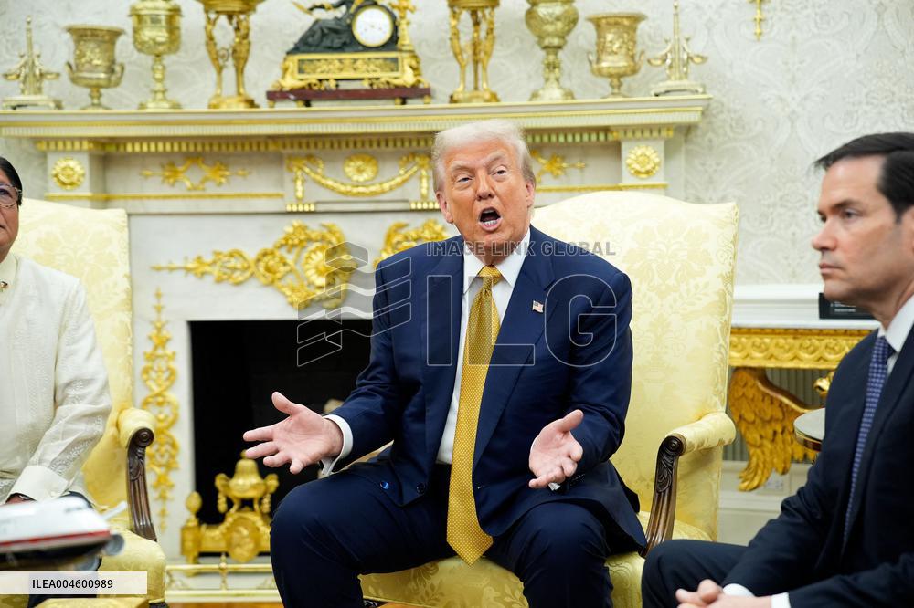 Donald Trump Meets Ferdinand Marcos Jr - Washington
