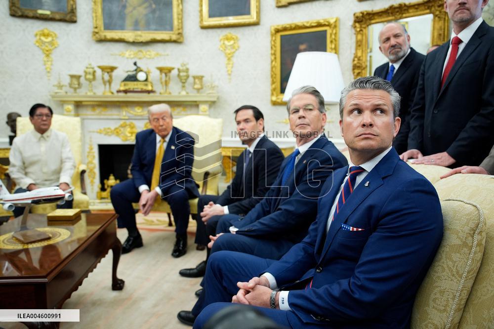 Donald Trump Meets Ferdinand Marcos Jr - Washington