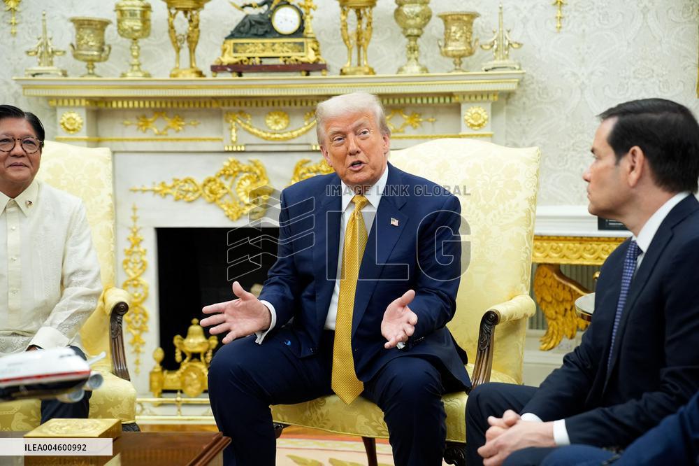 Donald Trump Meets Ferdinand Marcos Jr - Washington