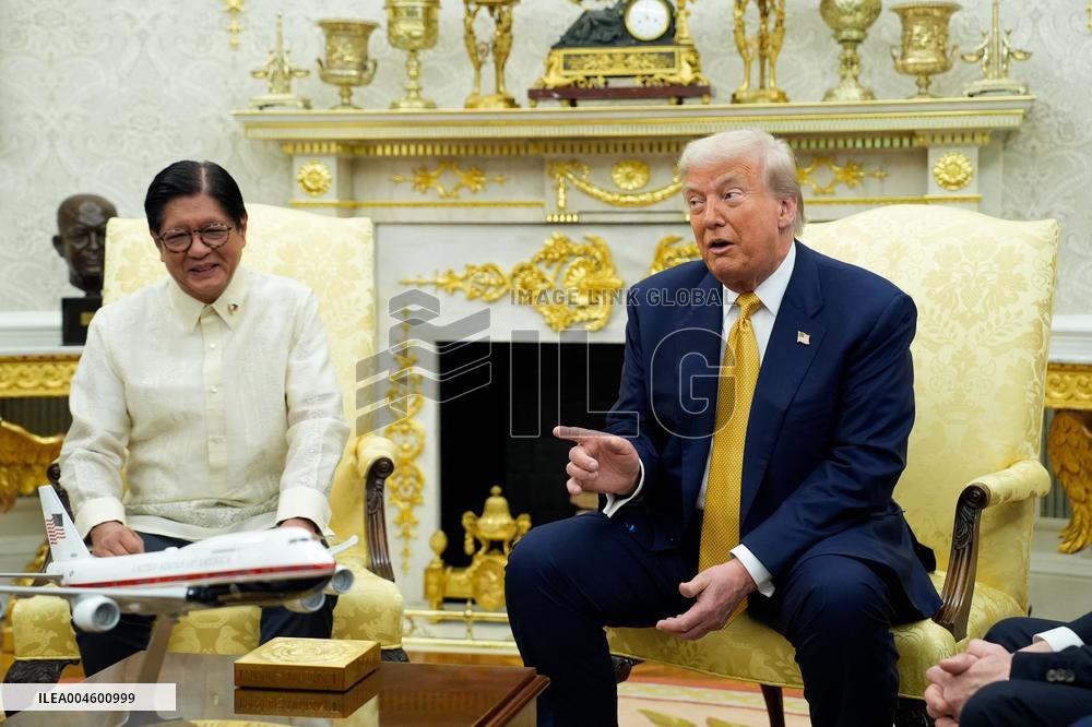 Donald Trump Meets Ferdinand Marcos Jr - Washington