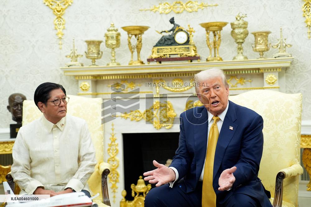 Donald Trump Meets Ferdinand Marcos Jr - Washington