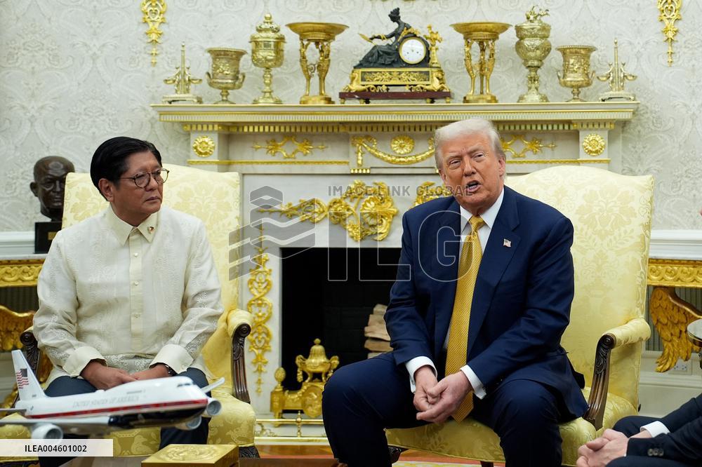 Donald Trump Meets Ferdinand Marcos Jr - Washington