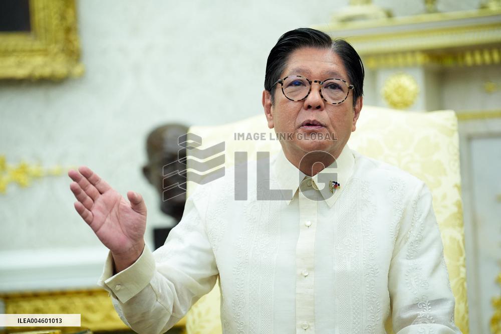 Donald Trump Meets Ferdinand Marcos Jr - Washington