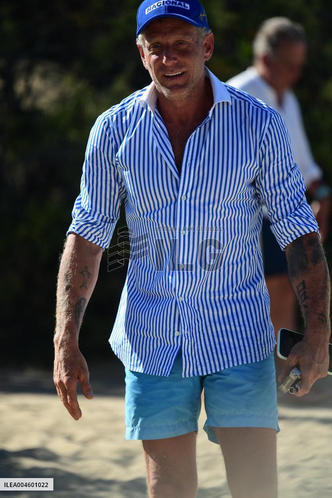 Lapo Elkann At Club 55 - Saint Tropez