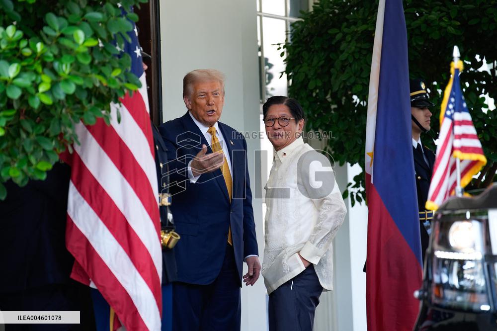 Donald Trump Meets Ferdinand Marcos Jr - Washington