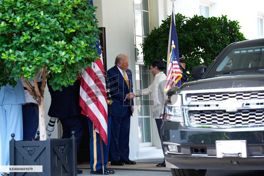 Donald Trump Meets Ferdinand Marcos Jr - Washington