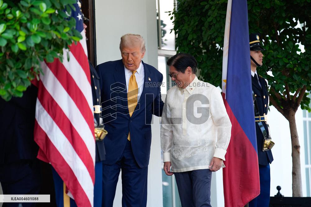 Donald Trump Meets Ferdinand Marcos Jr - Washington