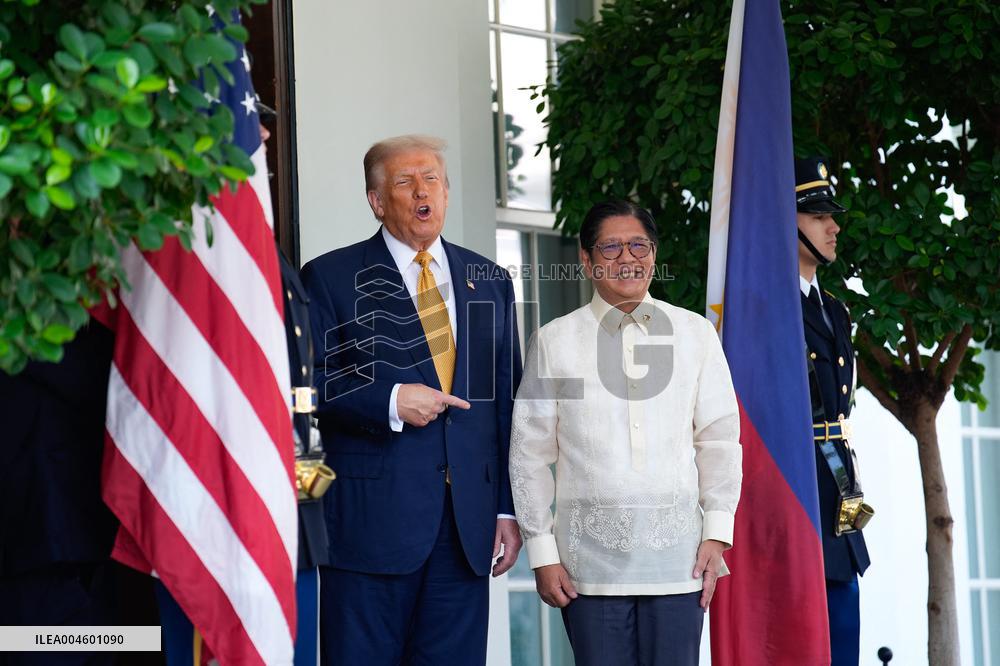 Donald Trump Meets Ferdinand Marcos Jr - Washington