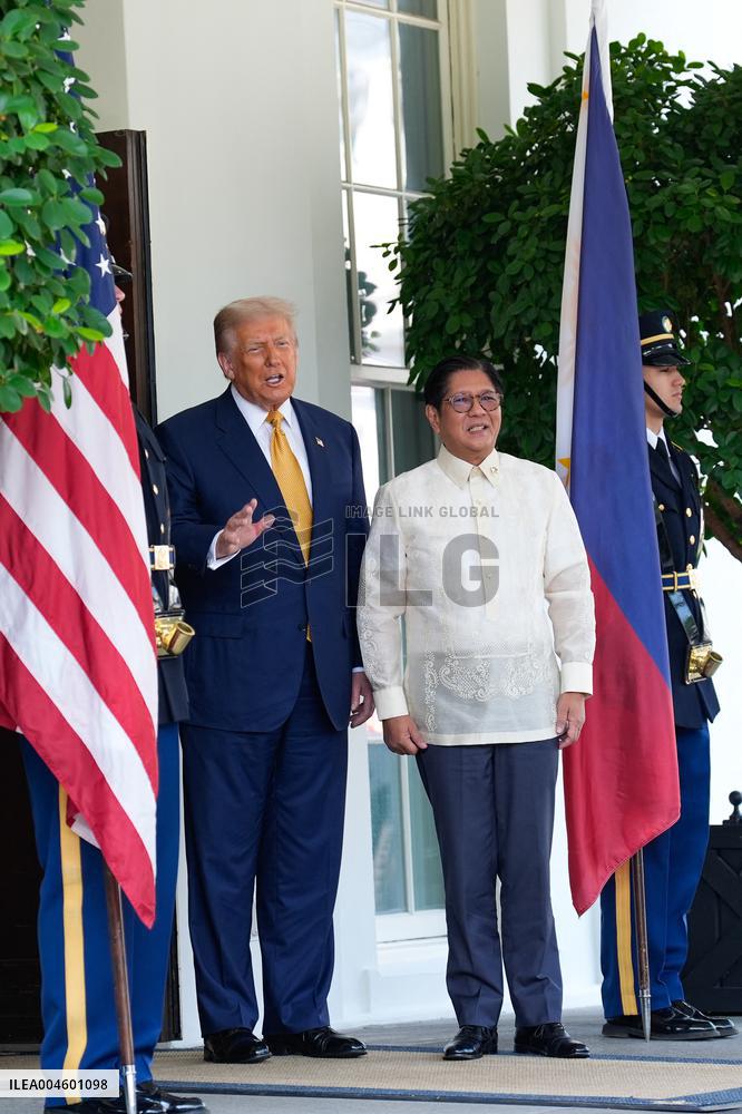 Donald Trump Meets Ferdinand Marcos Jr - Washington