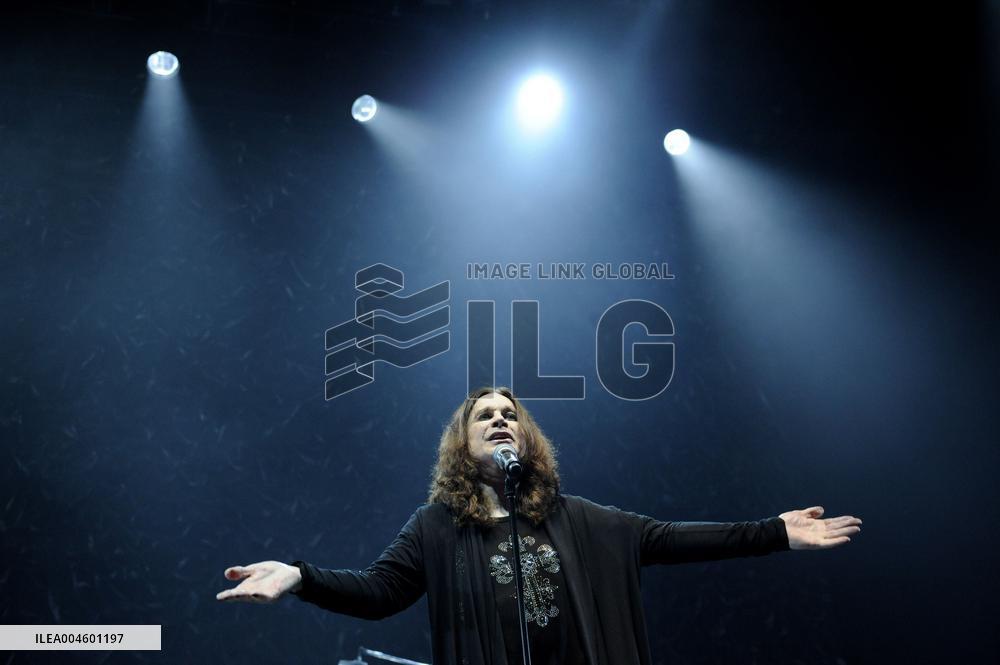 Ozzy Osbourne performs in Helsinki