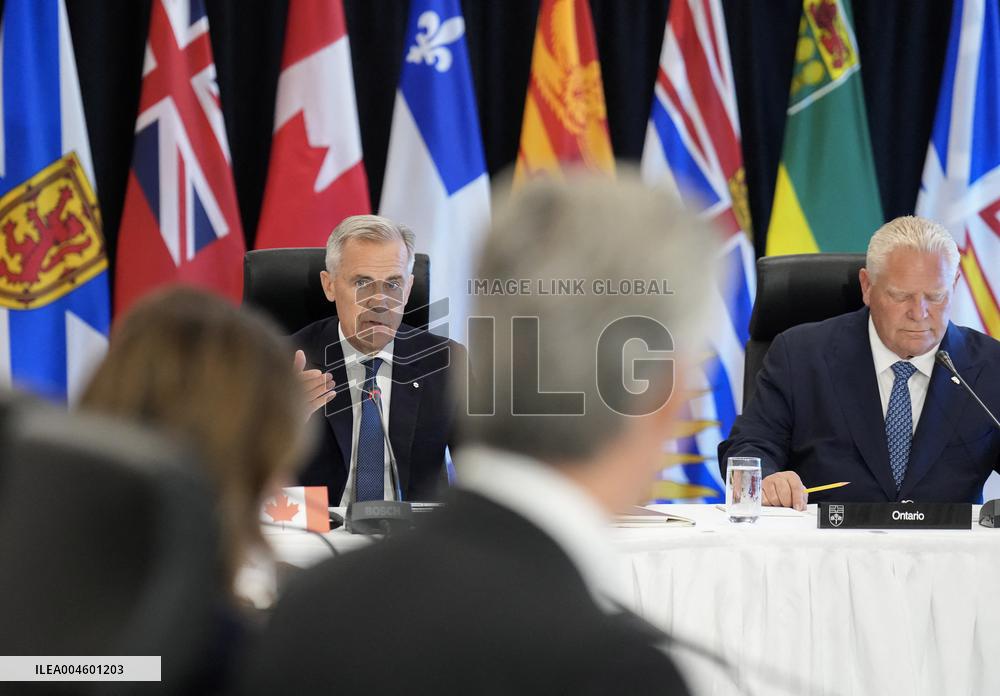 PM Mark Carney Addresses Premiers At Summer Meetings - Canada