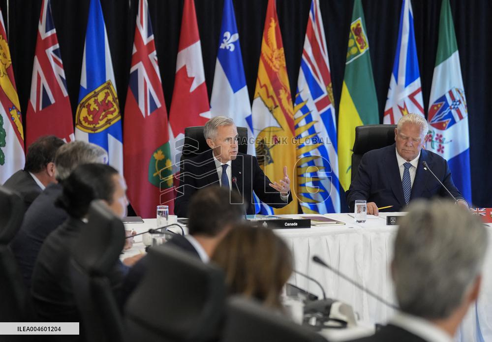 PM Mark Carney Addresses Premiers At Summer Meetings - Canada