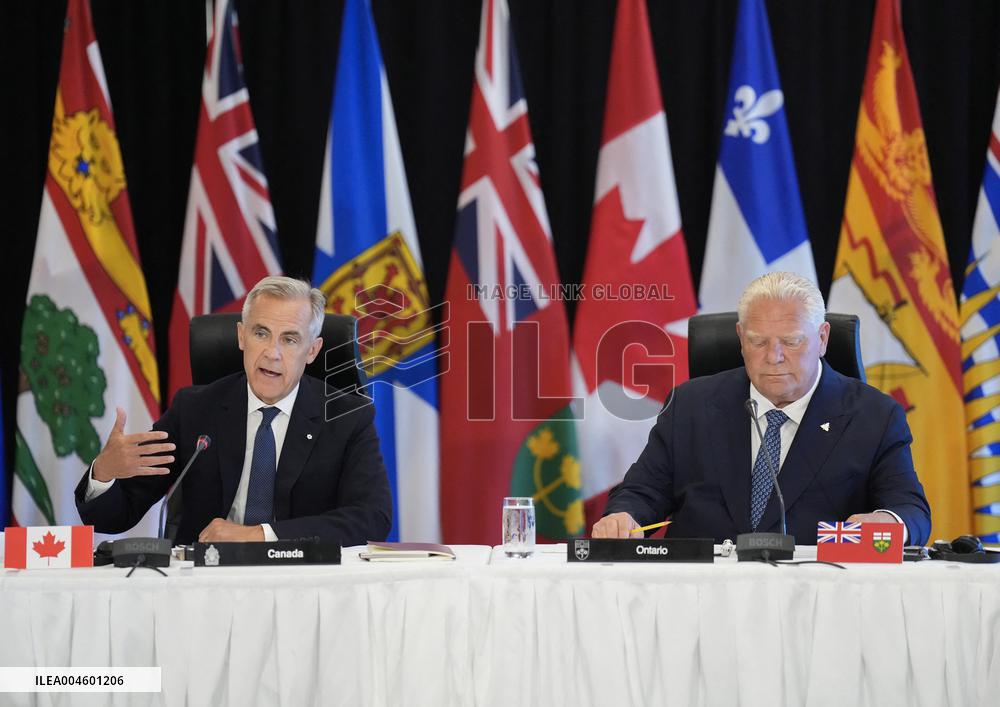 PM Mark Carney Addresses Premiers At Summer Meetings - Canada