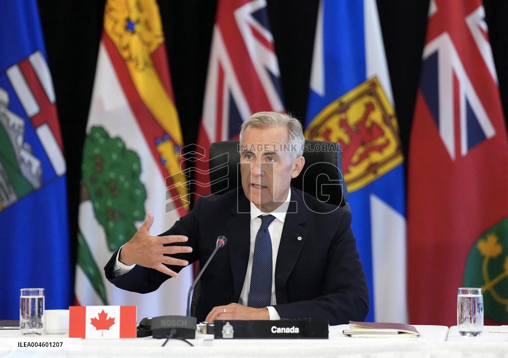 PM Mark Carney Addresses Premiers At Summer Meetings - Canada