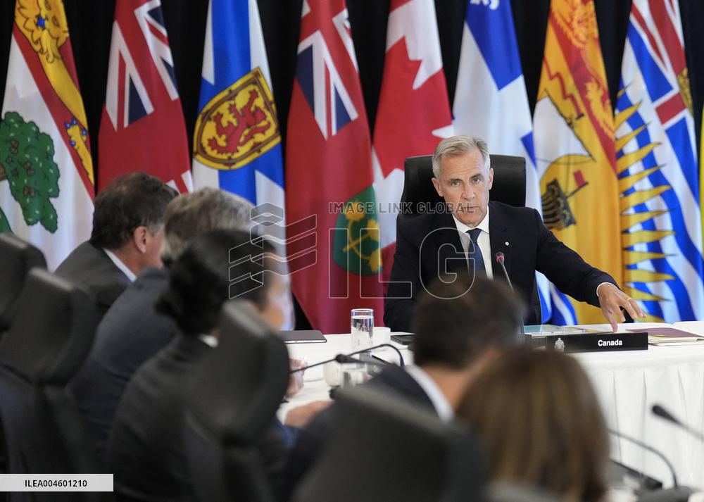 PM Mark Carney Addresses Premiers At Summer Meetings - Canada