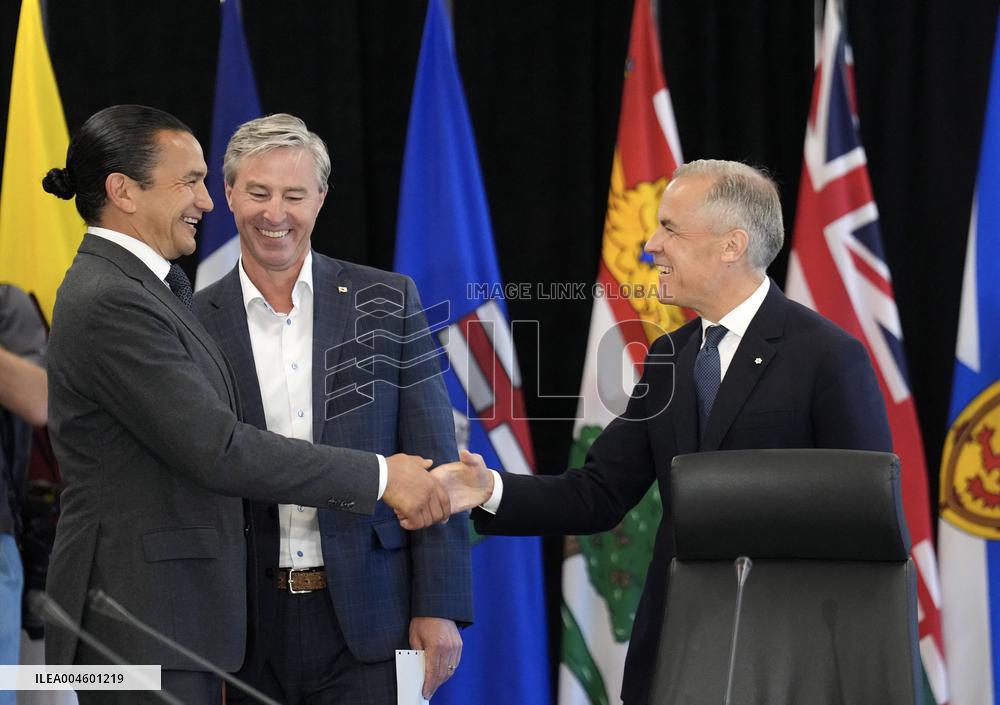 PM Mark Carney Addresses Premiers At Summer Meetings - Canada