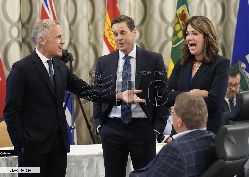 PM Mark Carney Addresses Premiers At Summer Meetings - Canada