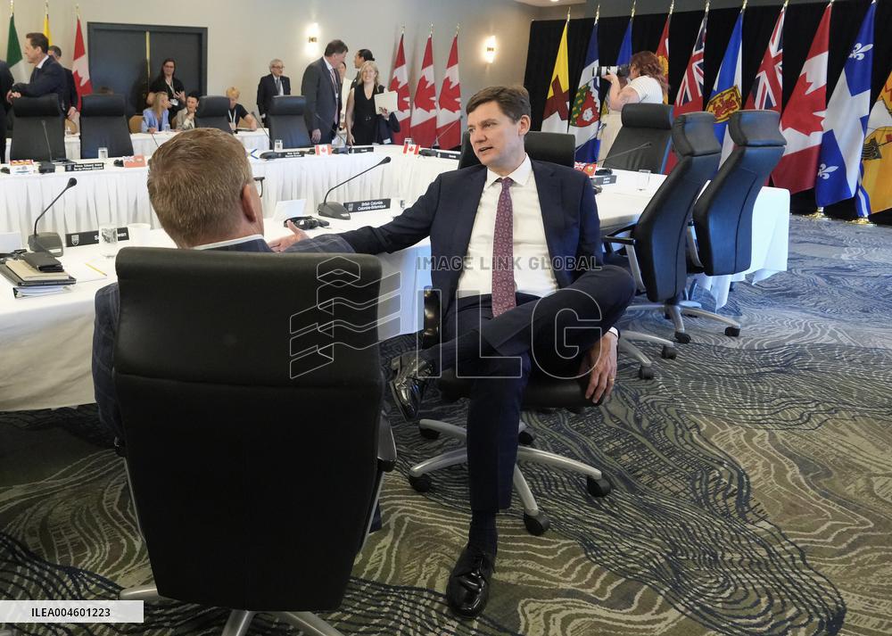 PM Mark Carney Addresses Premiers At Summer Meetings - Canada