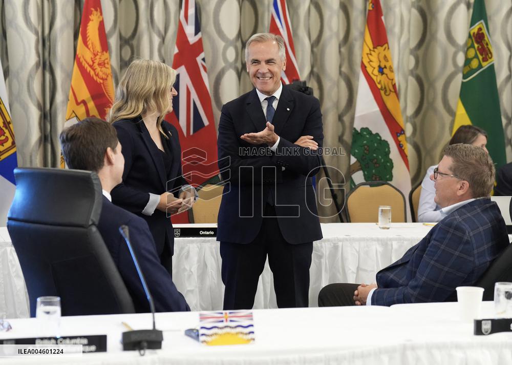 PM Mark Carney Addresses Premiers At Summer Meetings - Canada