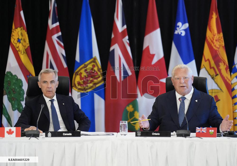 PM Mark Carney Addresses Premiers At Summer Meetings - Canada