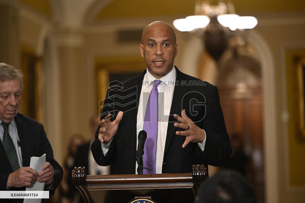 Democratic Press Conference Following Their Policy Luncheon