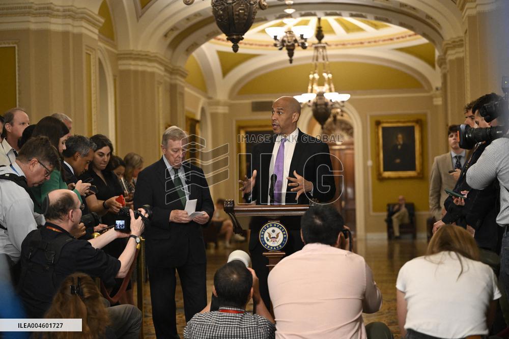 Democratic Press Conference Following Their Policy Luncheon