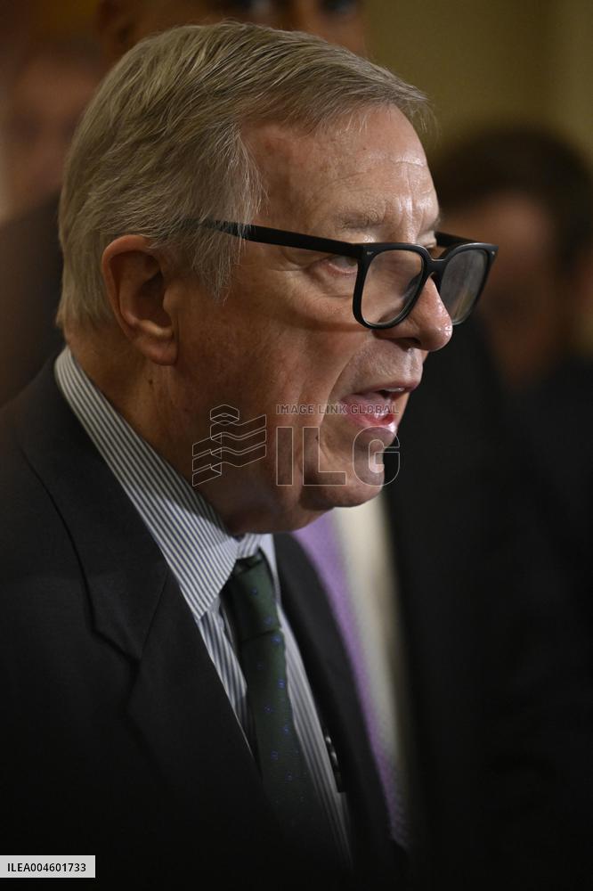 Democratic Press Conference Following Their Policy Luncheon