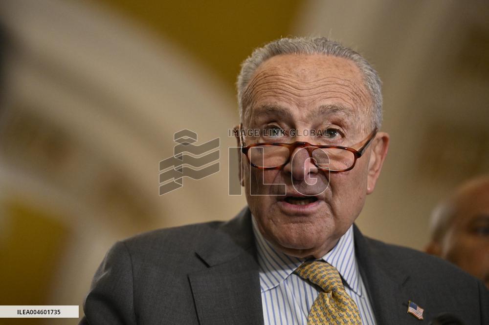 Democratic Press Conference Following Their Policy Luncheon