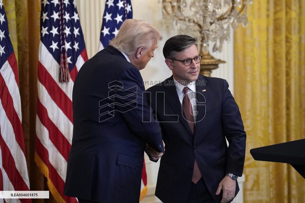 Donald Trump with Republics of Congress - Washington