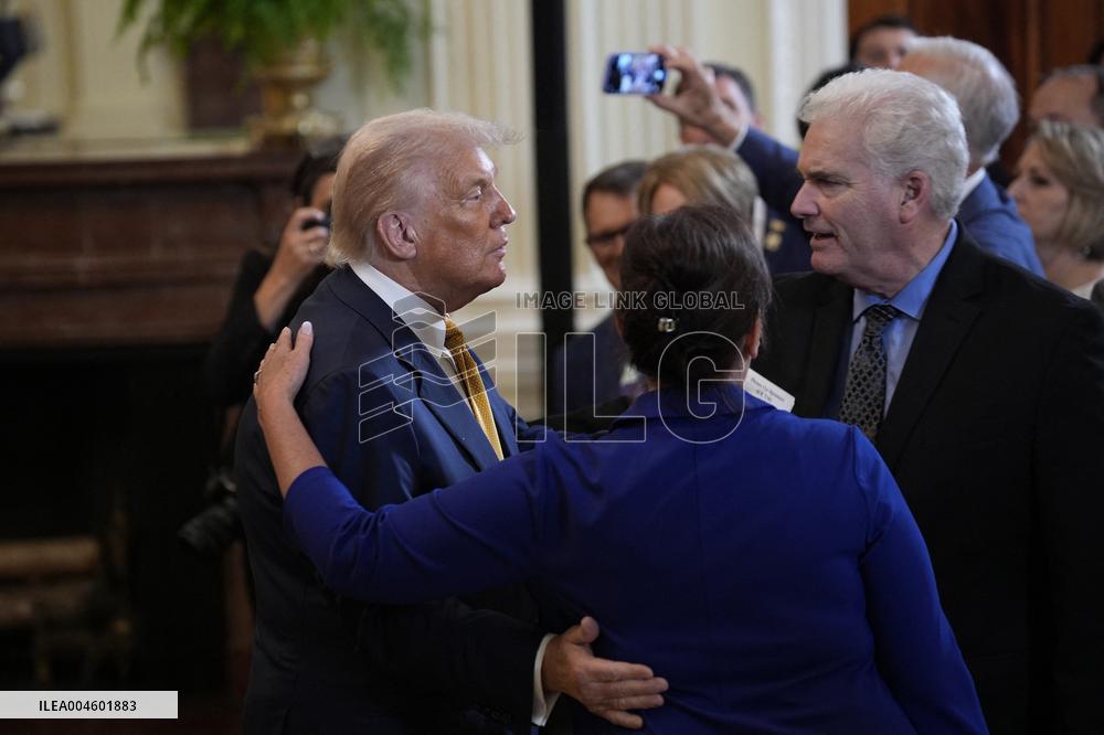 Donald Trump with Republics of Congress - Washington