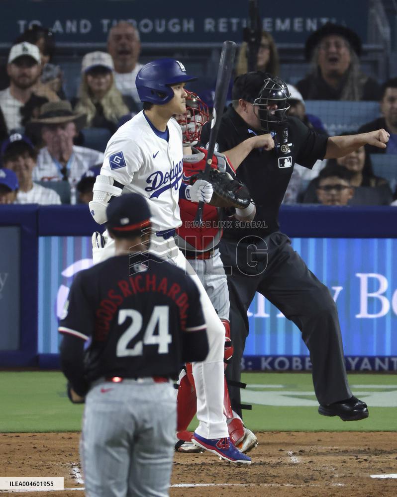 Baseball: Twins vs. Dodgers