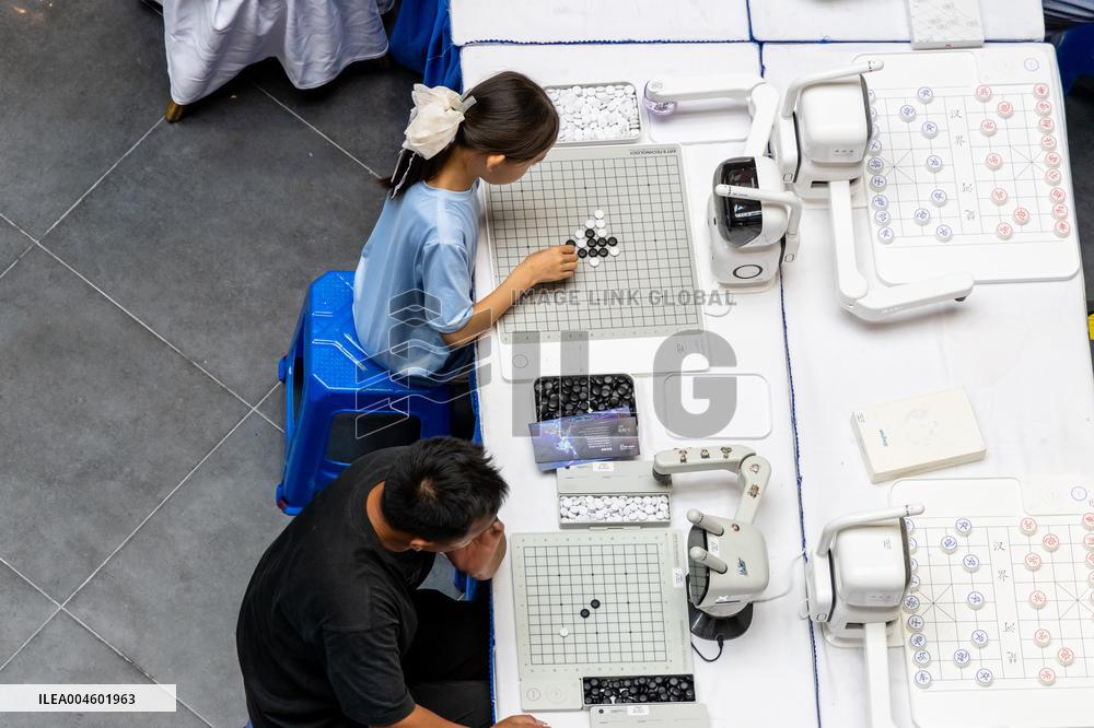 AI Robots Play Chess With Humans