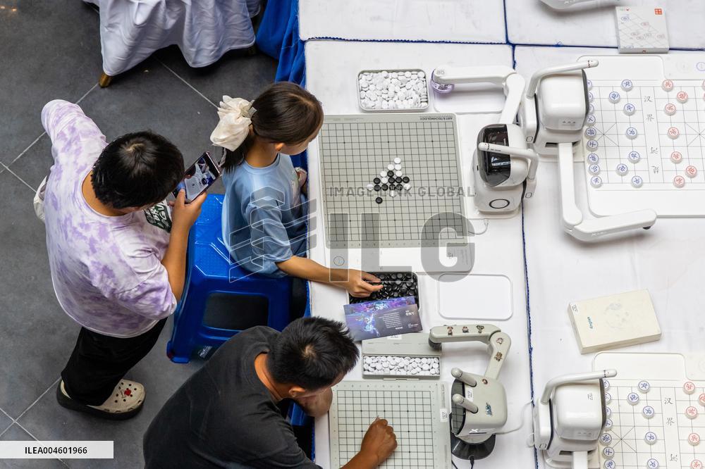 AI Robots Play Chess With Humans