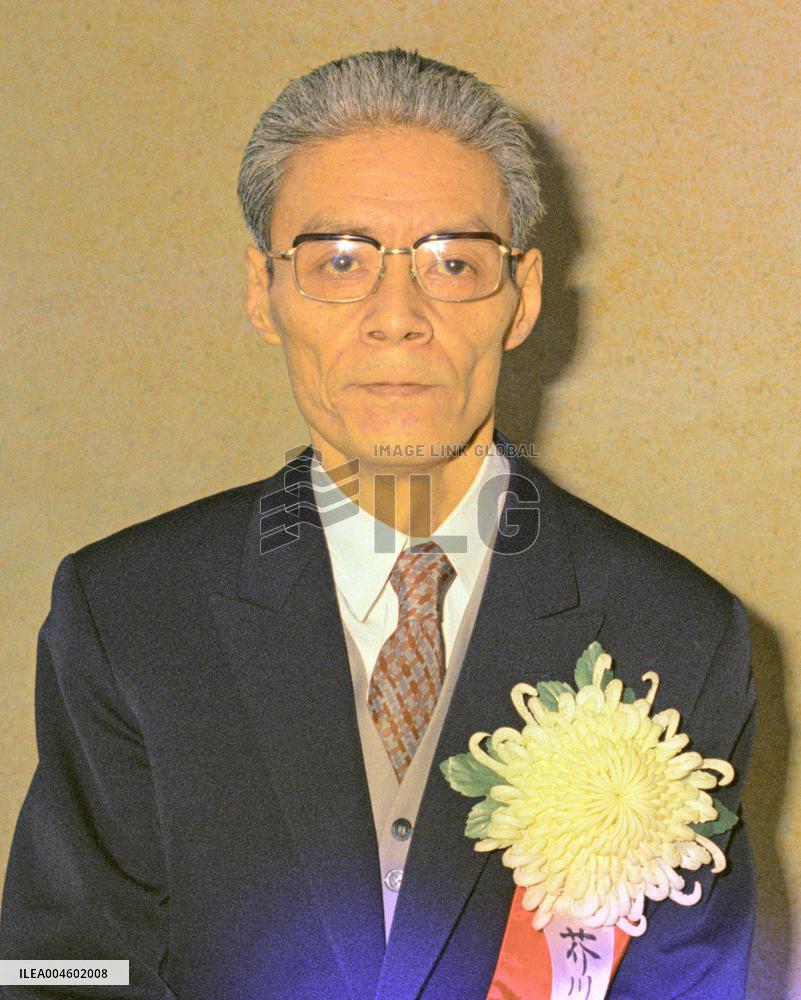 Japanese actor Hiroshi Akutagawa