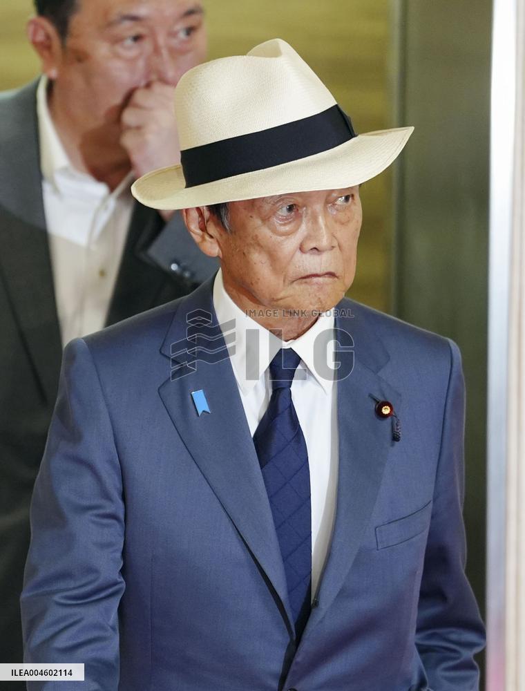 CORRECTED: Japan ex-PM Aso
