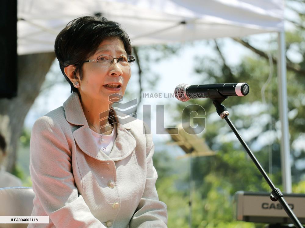 Japanese author Osamu Dazai's eldest daughter