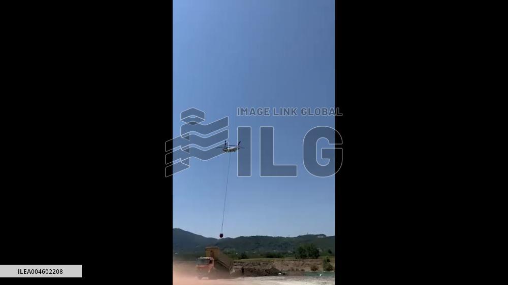 Turkey: Forest Fires Continue in Sakarya