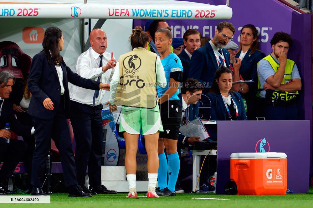CALCIO - UEFA Campionato Europeo - UEFA Women's EURO 2025 - Semifinal - England vs Italy