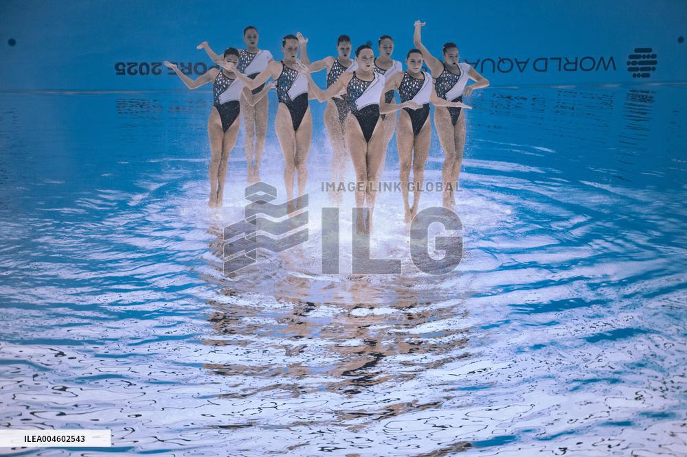 World Aquatics Championships - Team Technical Final Of Artistic Swimming - Singapore