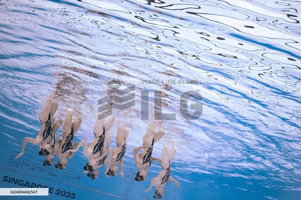World Aquatics Championships - Team Technical Final Of Artistic Swimming - Singapore