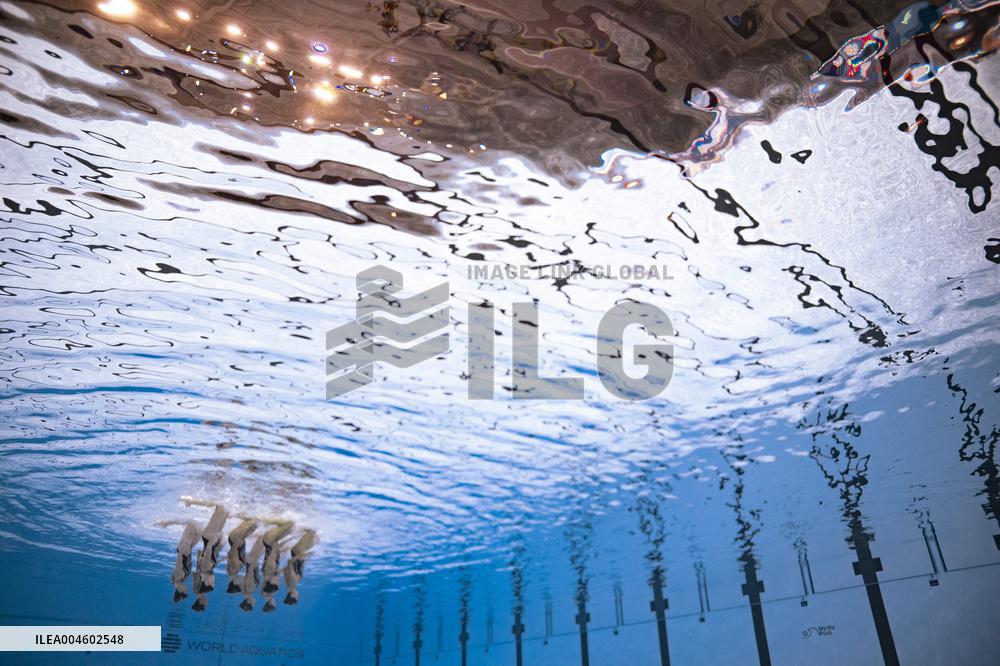 World Aquatics Championships - Team Technical Final Of Artistic Swimming - Singapore