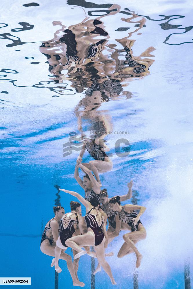 World Aquatics Championships - Team Technical Final Of Artistic Swimming - Singapore