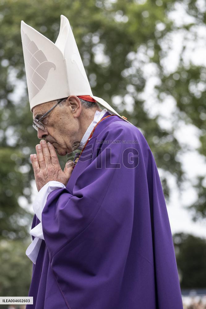 Funeral Of Cardinal Andre Vingt-Trois At Notre-Dame De Paris