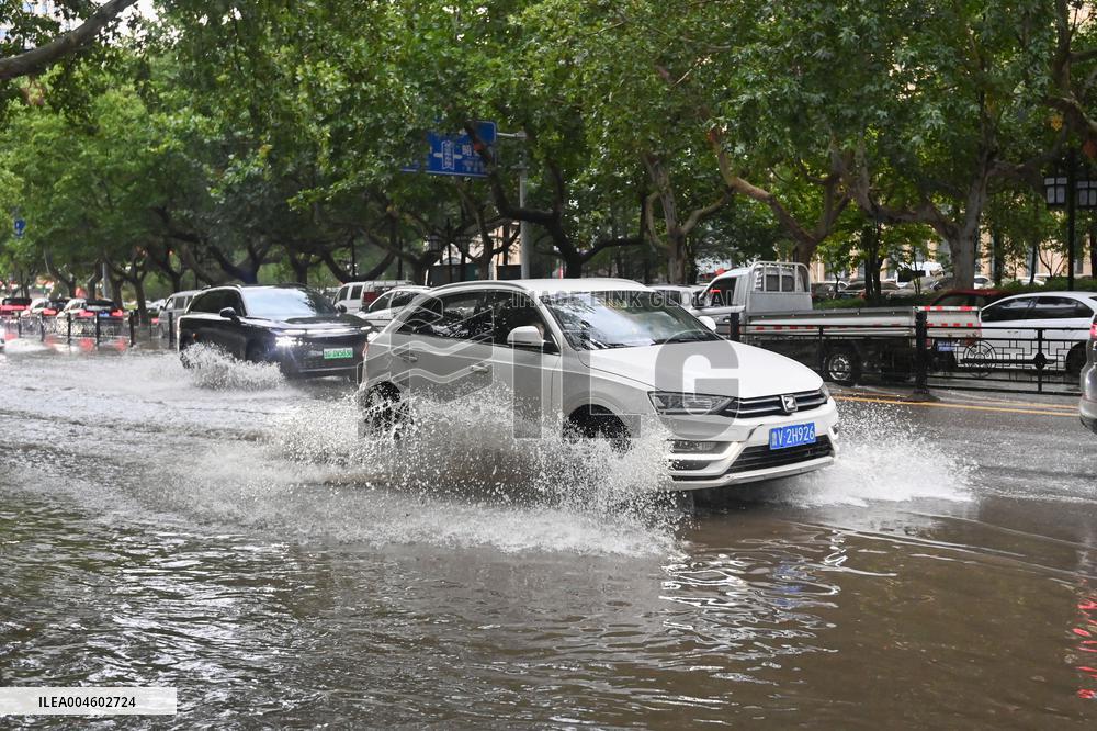Rainstorm Hit Qingzhou