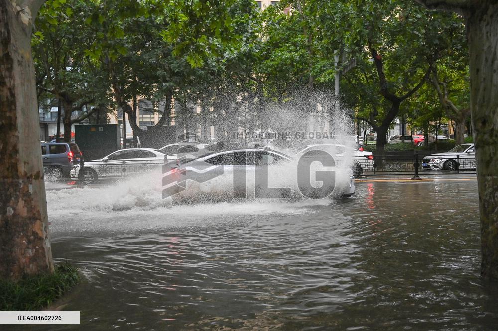 Rainstorm Hit Qingzhou
